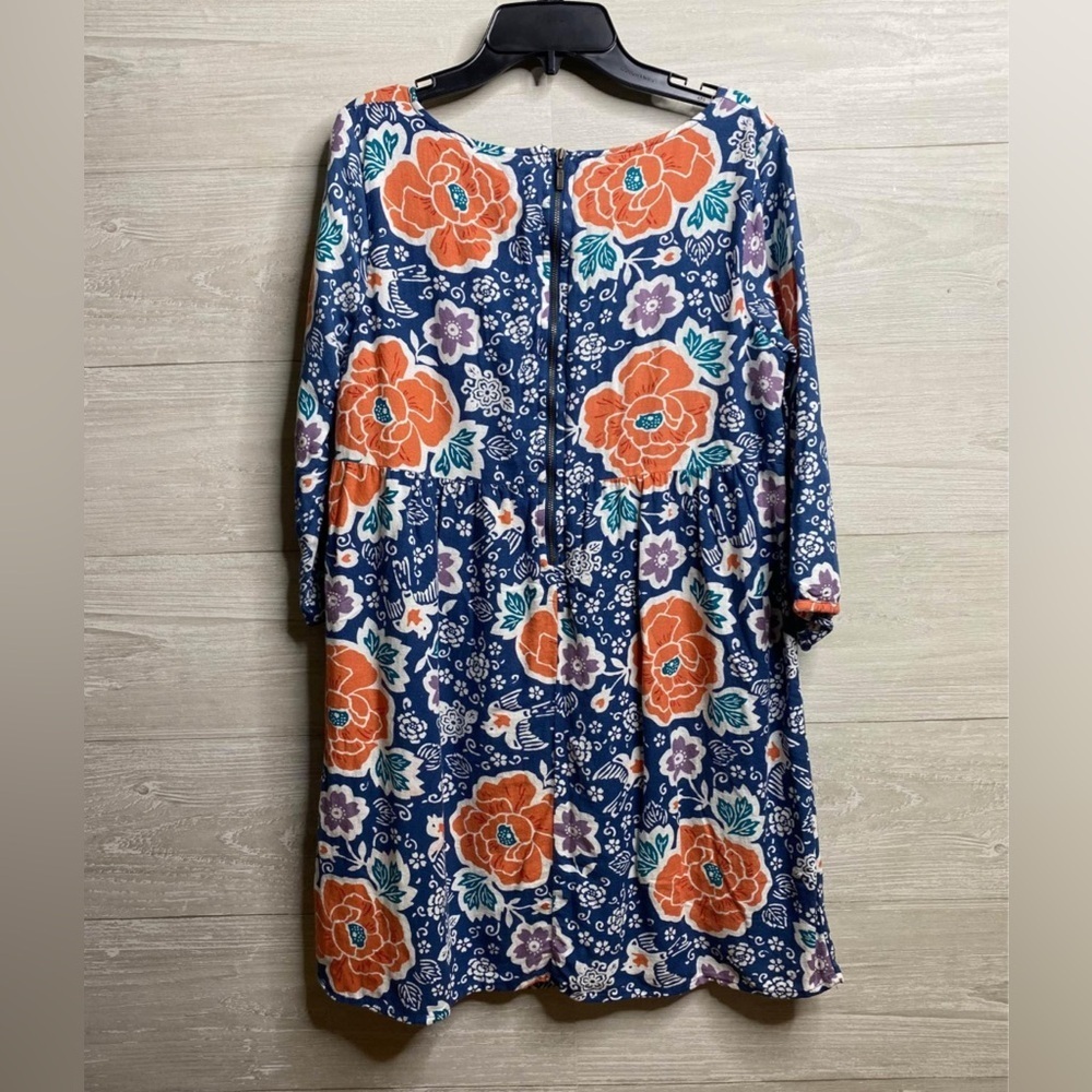 Old Navy Floral Print Dress Size Medium Petite - Picture 2 of 6